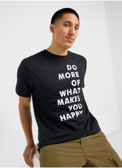 Seventy Five Basics Printed T-Shirt  - Image 1