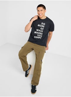 Seventy Five Basics Printed T-Shirt  - Image 4