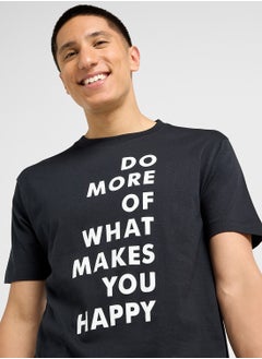 Seventy Five Basics Printed T-Shirt  - Image 3