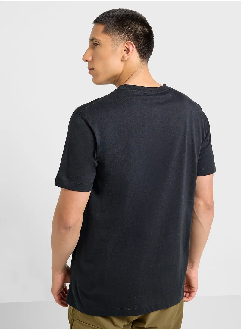 Seventy Five Basics Printed T-Shirt