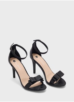 Ginger High Heel Sandal With Bow  - Image 4