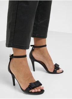 Ginger High Heel Sandal With Bow  - Image 5