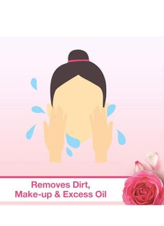 Johnson's Fresh Hydration Micellar Rose-Infused Cleansing Water 400ml  - Image 3