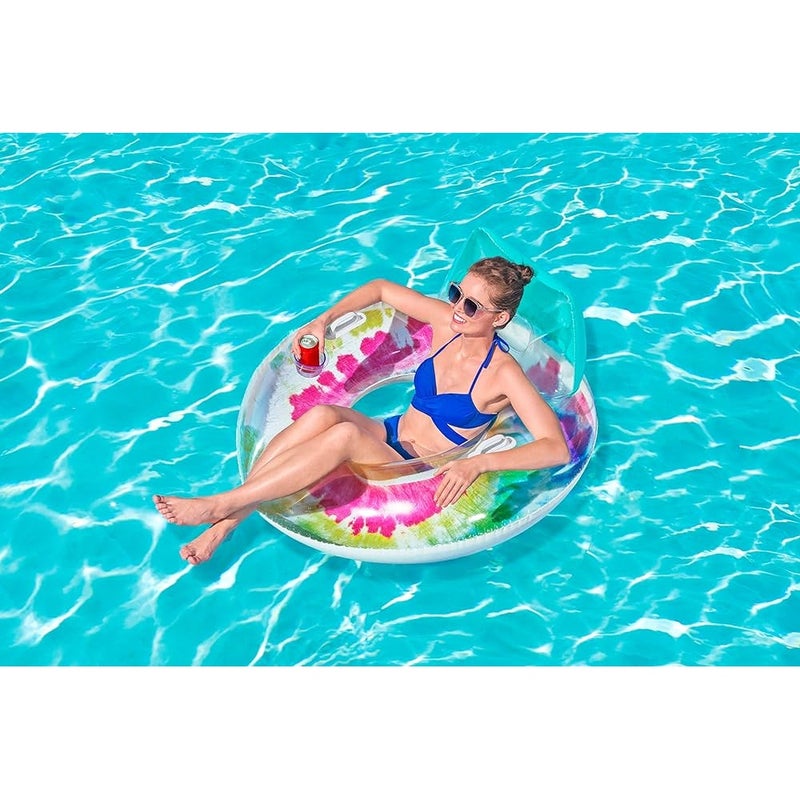 Bestway - Tie Dye Swim Tube 118x117 cm - 43637 - Image 3