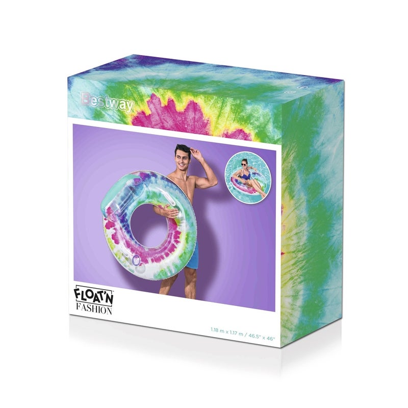 Bestway - Tie Dye Swim Tube 118x117 cm - 43637 - Image 4