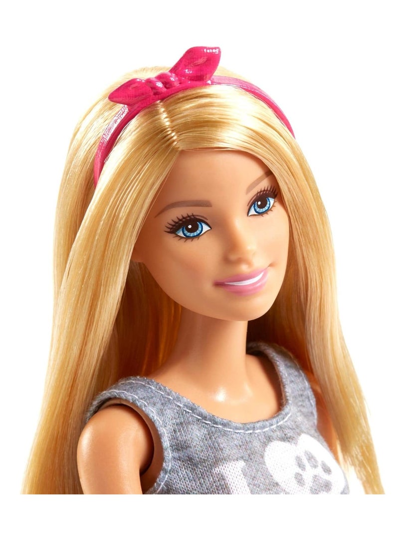 Barbie Barbie Loves Pets Doll with Puppy & Bunny Playset  - Image 3