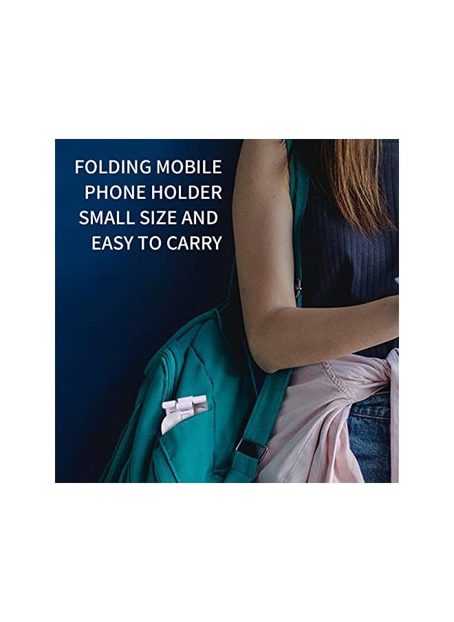 Tepengdie Foldable Portable Cell Phone Holder Stand (White)  - Image 4