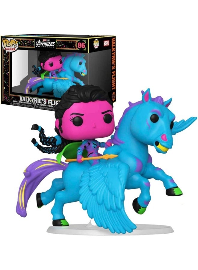 POP Pop Ride SUPDLX! Marvel: Avengers - Valkyrie (BLKLT)(Exc) - Image 1