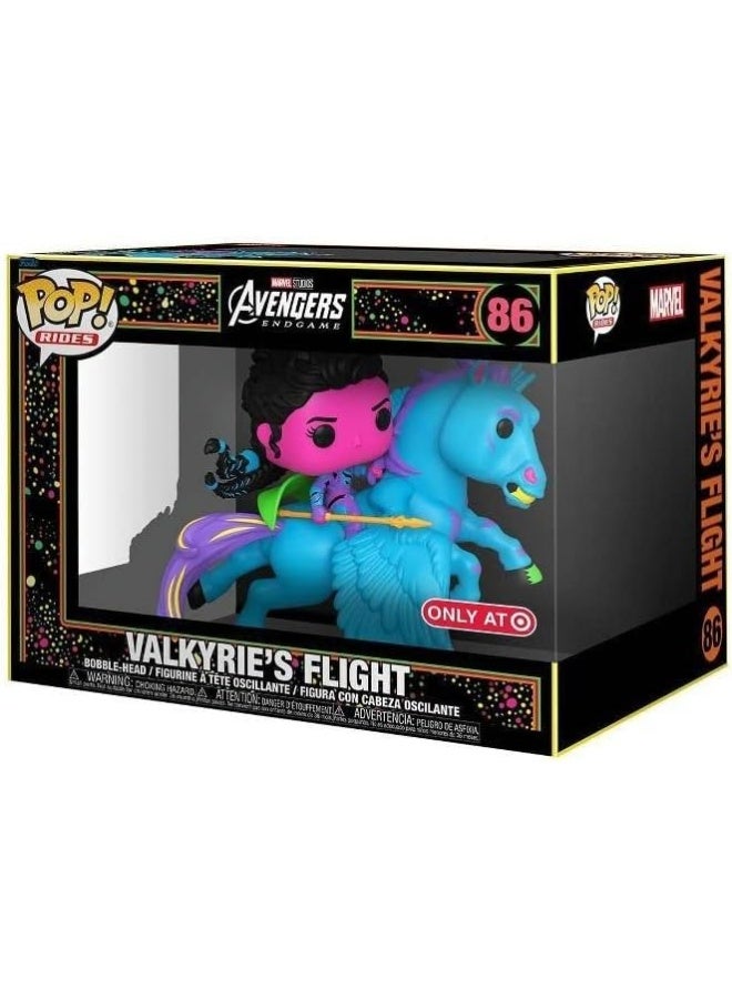 POP Pop Ride SUPDLX! Marvel: Avengers - Valkyrie (BLKLT)(Exc) - Image 2