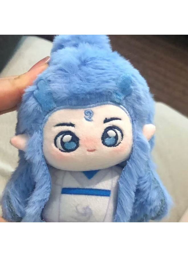 Nezha Devil Boy Naohai 2 Nezha AoC Plush Toy Nezha Doll Cute Doll Cotton Doll-Specifications:10cm Cotton Doll-Color:Nezha  - Image 3