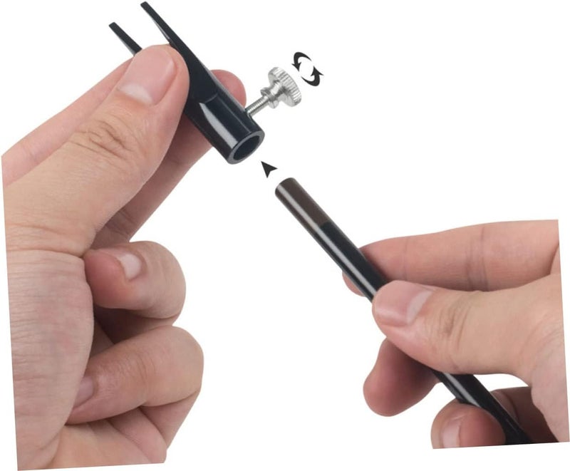 IMIKEYA Makeup Pencil Sharpeners Single Hole Sharpener Eyebrow Pencil Sharpening Tool Eyeliner for Office - Image 4