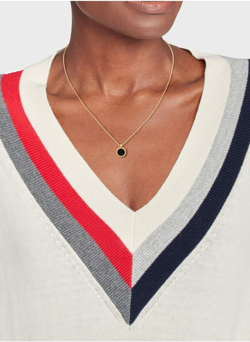 TOMMY HILFIGER Iconic Circle Necklace  - Image 3