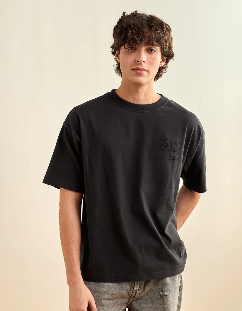 American Eagle AE Relaxed Logo Graphic T-Shirt