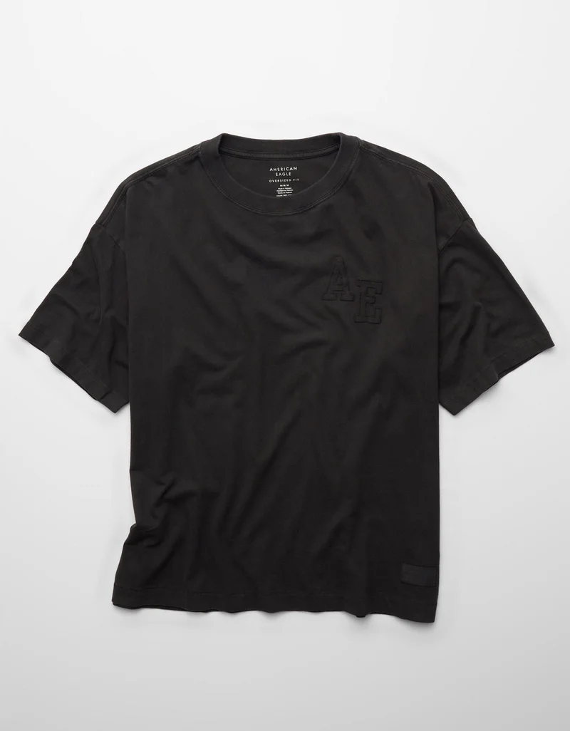 American Eagle  AE Relaxed Logo Graphic T-Shirt for Men | Best Price UAE