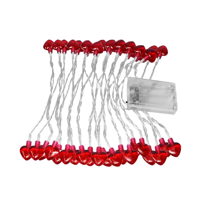 Valentine's Day Love Red Lantern String Lights Festival Decorative Lights Home Furnishing Gifts