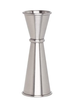Double Jigger, Stainless Steel Measure Cup Dual Spirit Measurer Double Shot 30ml/60ml Short Drink Mixer Jigger for Party, Wedding Anniversary, Birthday
