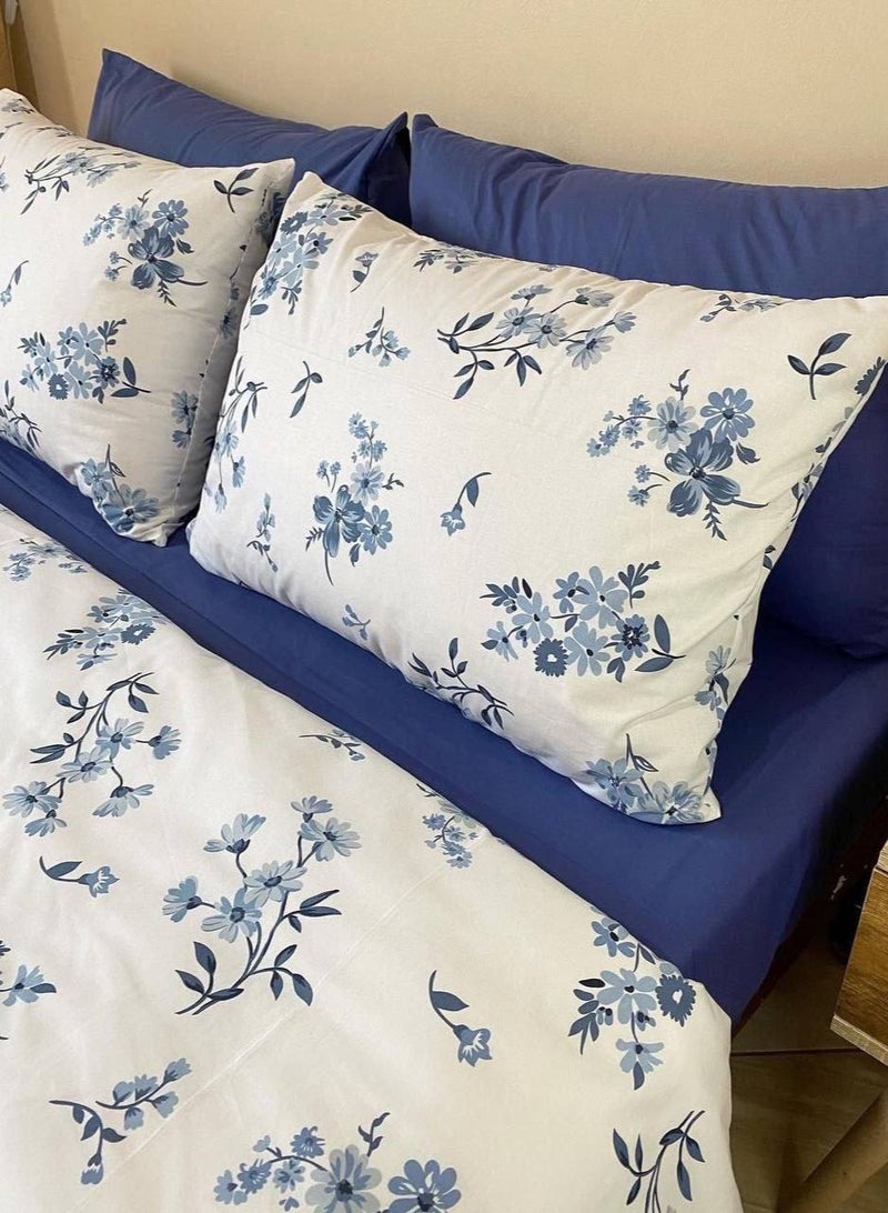 Bed sheets, Amriya bed sheet set, large bed, 4 pieces, size 275*240 - Image 2