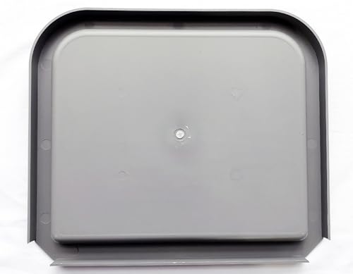 ForconMed Rollator Tray Cover for 3-Wheel Rollator Basket - Compatible with Most Brands - Universal Replacement Part (1Ea, Gray) - Image 3