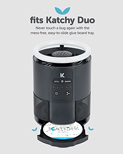 Katchy Duo Glue Board Refills (8 Pack) – Catcher & Killer for Mosquito, Gnat, Moth & Fruit Fly – Indoor Flying Insect Trap Glue Board Refills – Non-Zapper Traps for Buzz-Free Home - Image 4