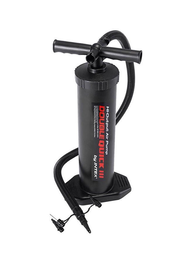 INTEX Double Quick III Hand Pump Black 19inch - Image 2