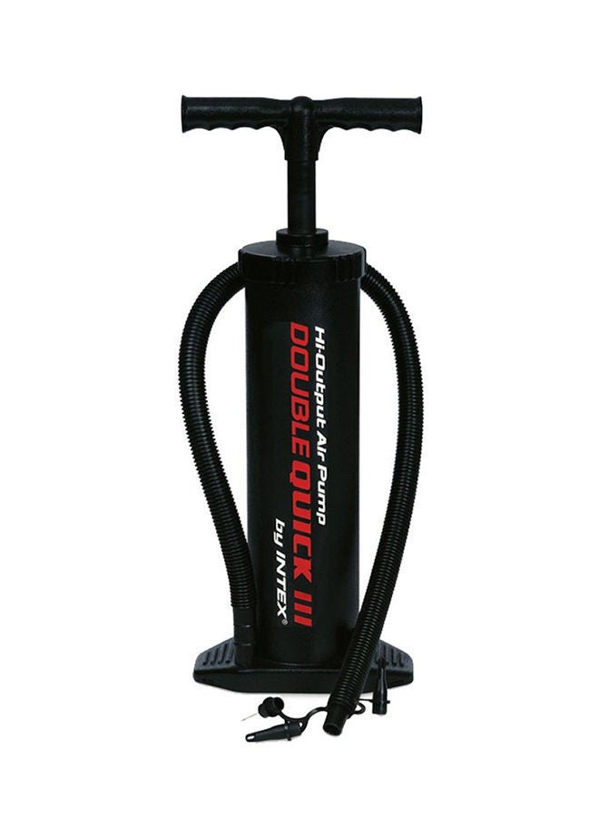 INTEX Double Quick III Hand Pump Black 19inch - Image 1