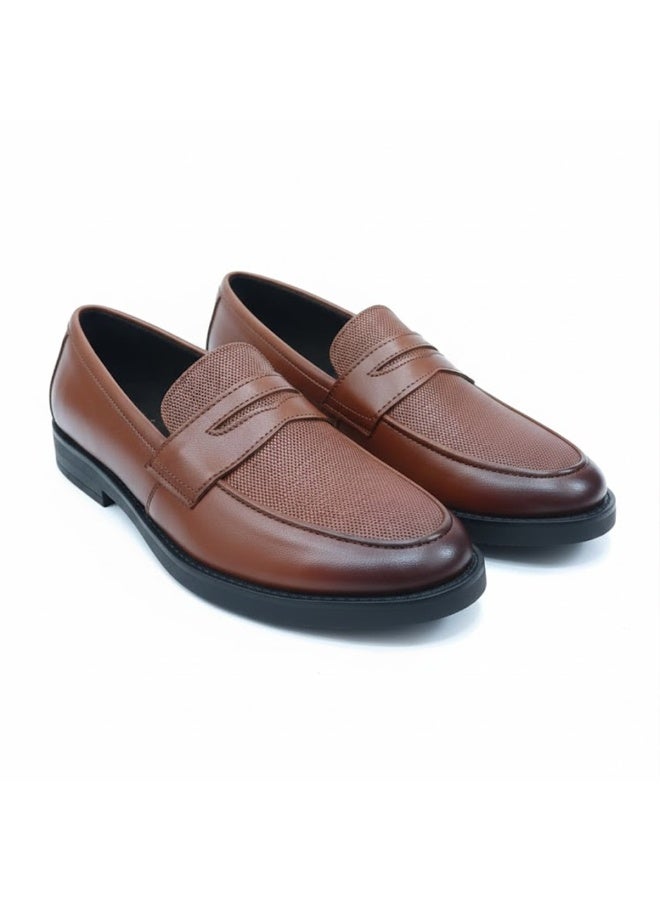 Men's loafer shoes in genuine leather – formal elegance with a modern touch and a comfortable sole for all-day walking - Image 2