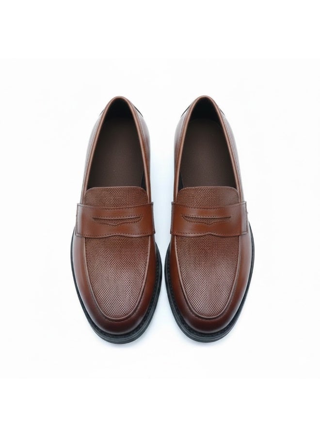 Men's loafer shoes in genuine leather – formal elegance with a modern touch and a comfortable sole for all-day walking - Image 4
