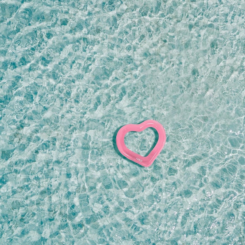 FUNBOY Giant 40 Heart Ring Tube Float Made from 2 Times Thicker Materials - Image 3