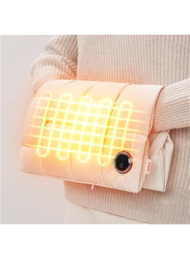 Generic Hand Warmers Rechargeable, 6 Gears Heated Gloves with Power Bank, Multi-Functions Heating Pad & Hand Warmers, Heated Gloves Gifts for Women, Kids, Hunting, Camping  - Image 1