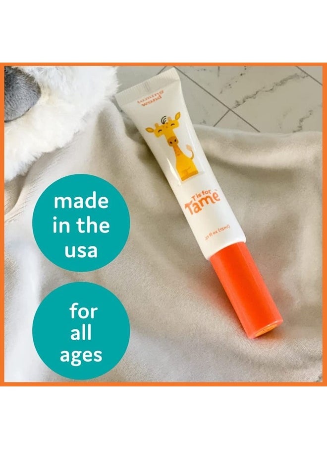T is for Tame Hair Taming Wand for Flyaways, Frizz - Natural & Vegan Kids Haircare Styling Wand - Slick Back Smoothing Stick for Baby & Toddler - Anti-Frizz, Flyaway Hair Tamer - 1 Pack  - Image 5