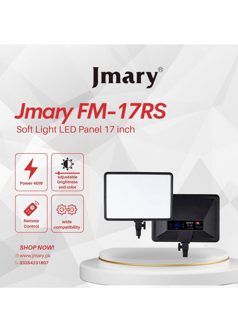 Jmary FM-17RS Soft Light LED Panel 17 inch - Image 2