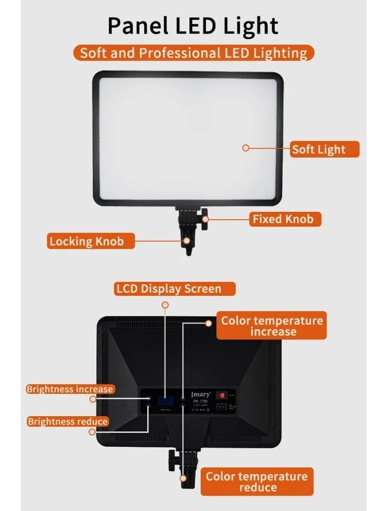 Jmary FM-17RS Soft Light LED Panel 17 inch - Image 3