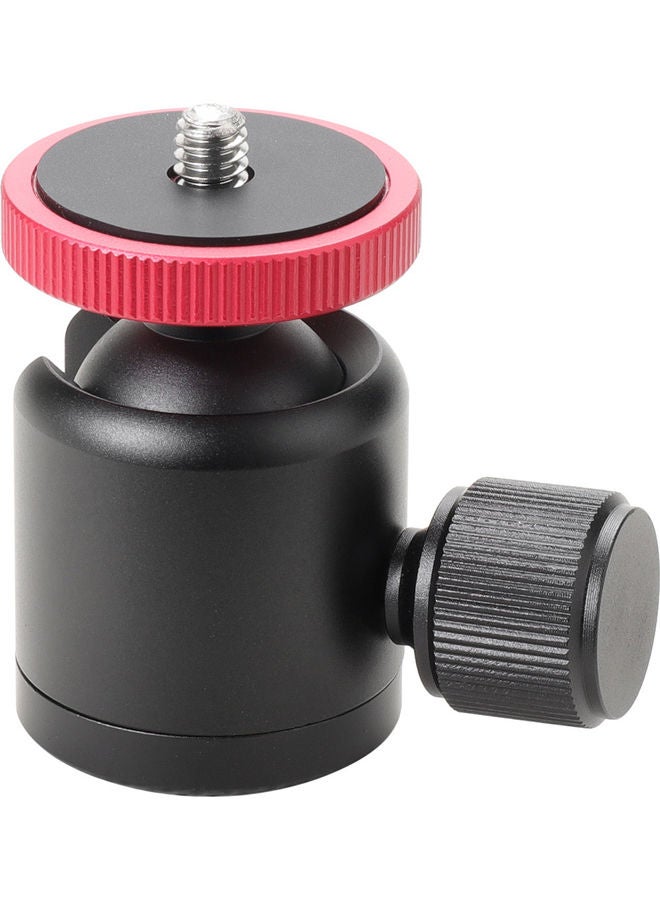 NIBEMINENT Mini Rotatable Ball Head Mount Black  - Image 1