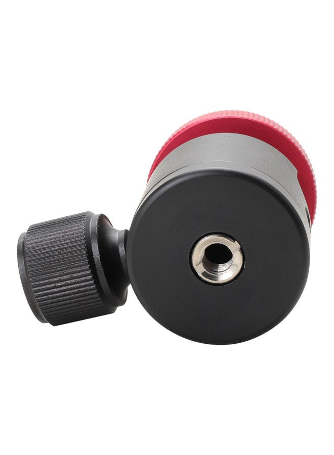 NIBEMINENT Mini Rotatable Ball Head Mount Black  - Image 3