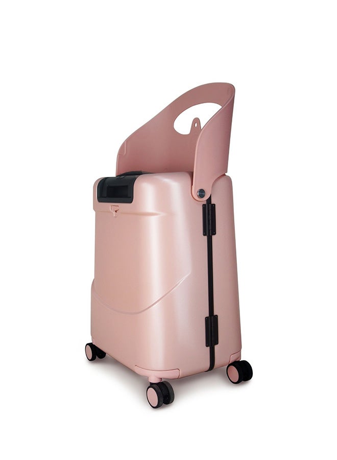 MiaMily Carry-On Luggage  - Dusty Pink, 18 inch - Image 1