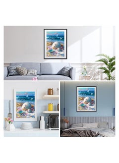 RATSAW 5D Diamond Painting Set for Adult Beach Diamond Full Drill Painting Art Home Wall Decoration 30 x 40cm Shell  - Image 3
