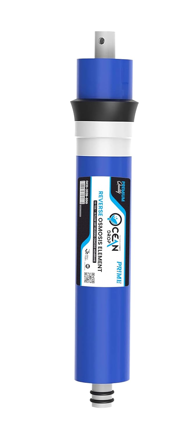 Ocean Drop 80 GPD RO Membrane Reverse Osmosis Membrane with 10001500 TDS Work Replacement for Under Sink Home Drinking RO Water Filter System - Image 1
