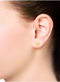 Malabar Gold and Diamonds 22k 916 Purity Malabar Gold Studs Earring AIER119Y  - Image 3