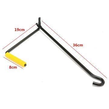 GNEY Scissor Jack for Car - 1 Ton (2205 lbs) | Car Jack Kit - Tire Jack | Portable, Ideal for SUV and Auto - Smart Mechanism with Ratchet | Heavy Duty Material - Image 2