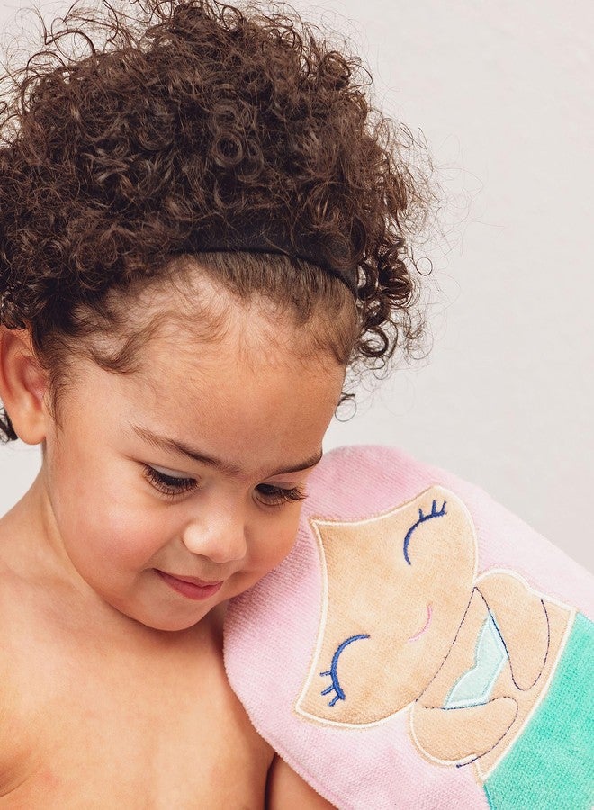 Stephen Joseph, Kids Bath Mitts, Mermaid , 5.5" x 8" - Image 3