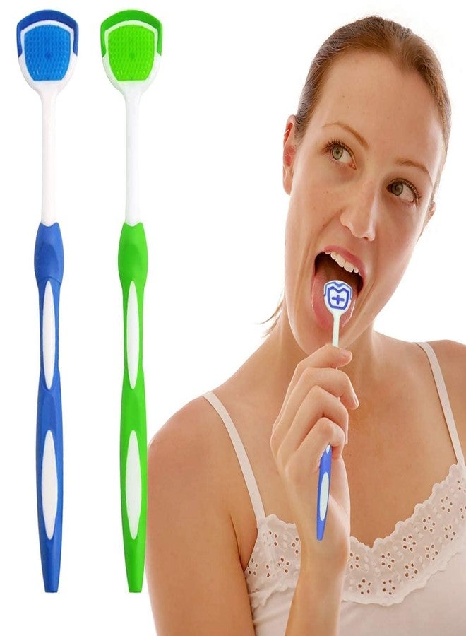 Aparonz Tongue Brush, Tongue Scraper, Tongue Cleaner Helps Fight Bad Breath, Professional Tongue Brush for Freshing Breath, 4 Tongue Scrapers - Colors May Vary (PACK Of 4) - Image 4