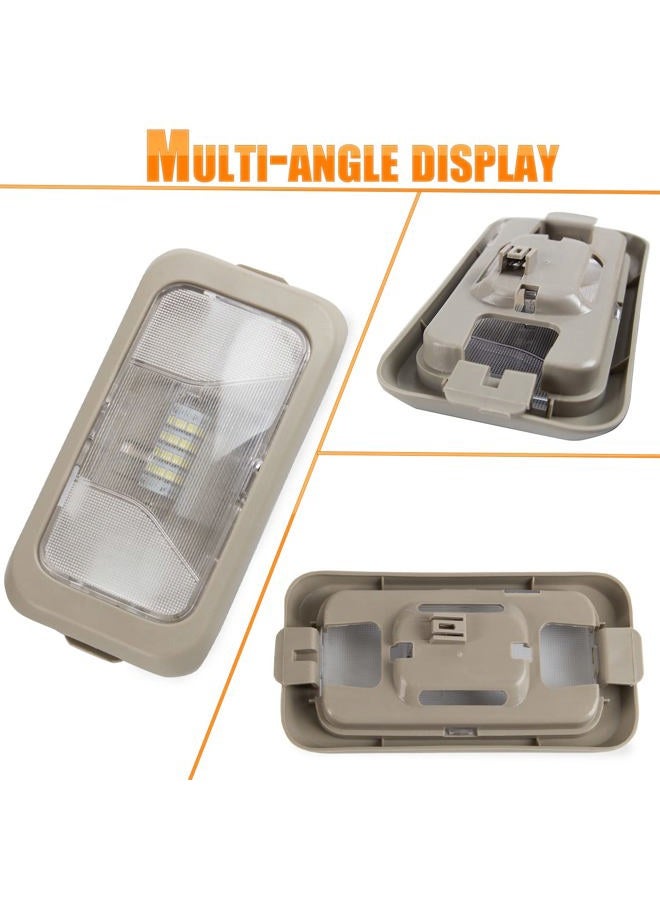 RANSOTO 15126553 Interior Dome light lamp Lens with Housing Colorado Dome Light Compatible with 2004-2008 Chevrolet Colorado GMC Canyon,Replace part # 15191866 15114473 - Image 3