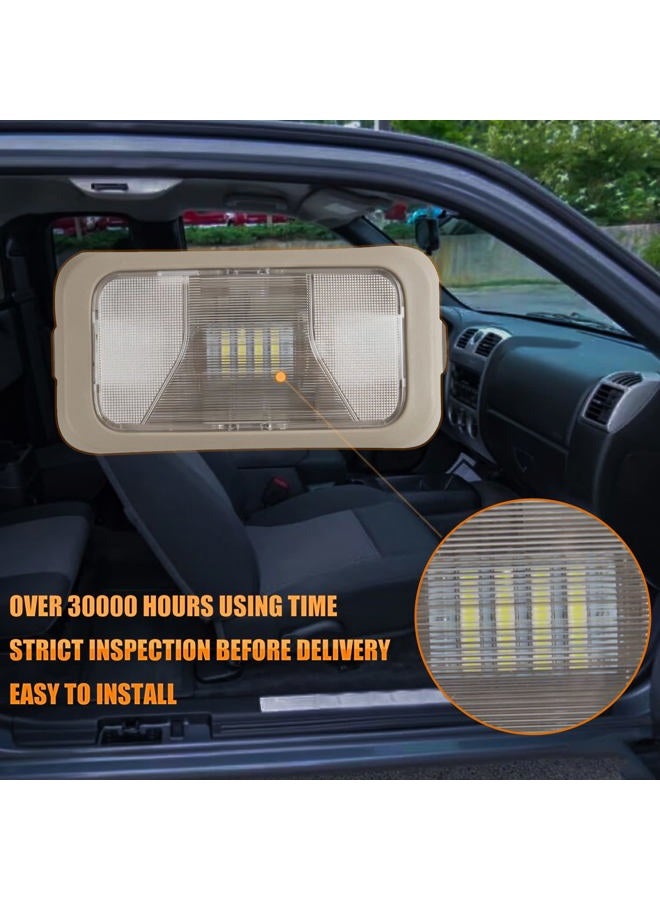 RANSOTO 15126553 Interior Dome light lamp Lens with Housing Colorado Dome Light Compatible with 2004-2008 Chevrolet Colorado GMC Canyon,Replace part # 15191866 15114473 - Image 4