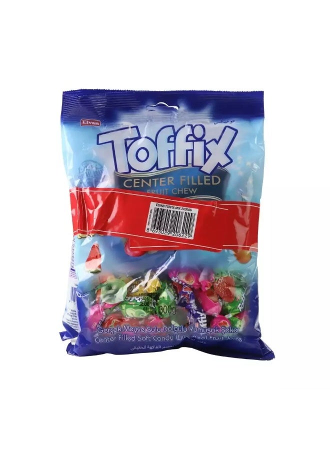 Elvan Toffix Center Filled Fruit Chew - 2X300g - Image 3