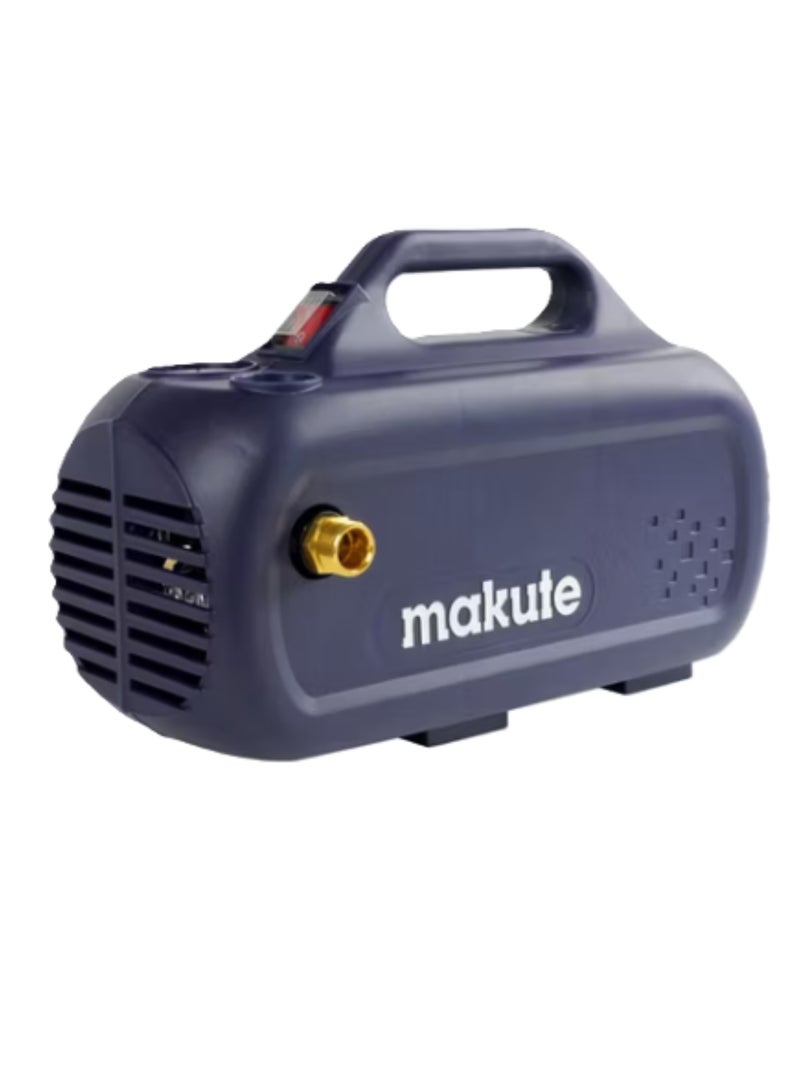 makute 60 Bar Pressure Washer with 1200W  390L/H Flow rate Flexible hose Compact design for Cleaning Vehicles  Patios Courtyards Garden Furniture Windows and more (HPW122-60D) - Image 1