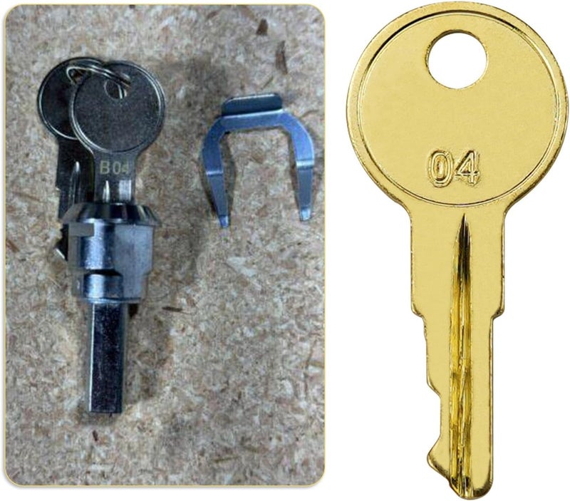 gradora B04 Keys for Tool Chest and Cabinet Locks Fits Hus-ky Tool Box Home De-pot Hud-son De-walt Toolboxes 4 Pack - Image 5
