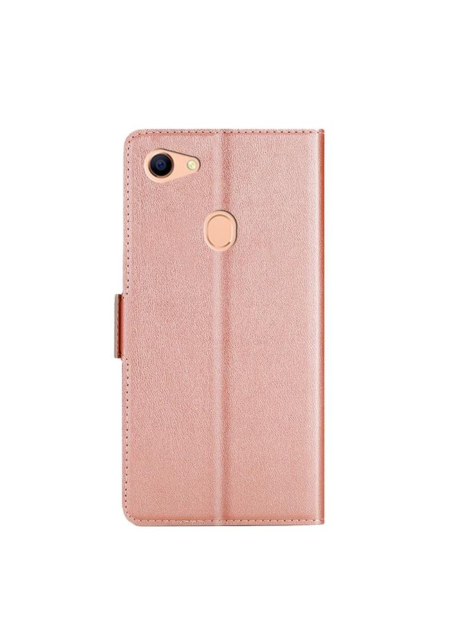 S-TOP Case For OPPO A73 Ultra-thin Voltage Side Buckle PU + TPU Leather Phone Case - Image 3