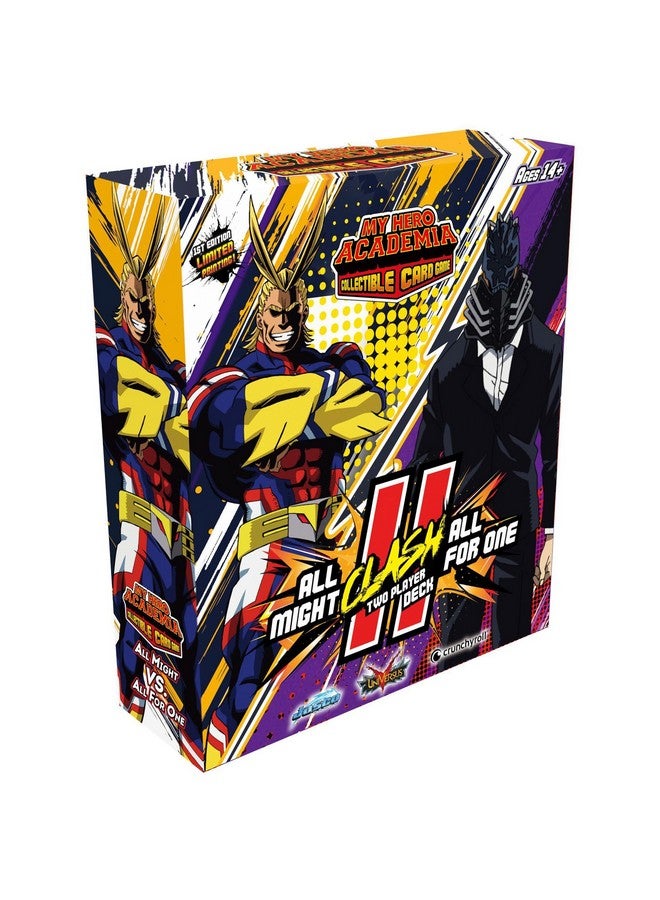 Jasco Games My Hero Academia Collectible Card Game All Might Vs. All for One Two Player Clash Decks | Trading Card Game for Adults and Teens | Ages 14+ | 2 Players | Avg. Playtime 45+ Mins | Made - Image 5