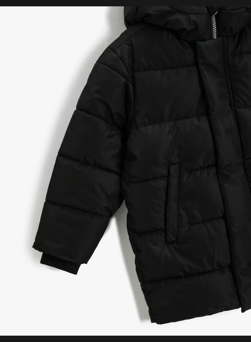 KOTON Hooded Puffer Coat
