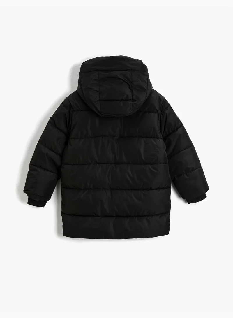 KOTON Hooded Puffer Coat